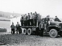 Richtfest der Halle aus 1946