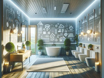 Badezimmer-Design