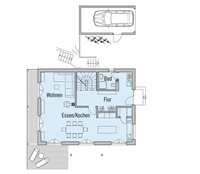 Baufritz Haus Motz-Russ - Grundriss Erdgeschoss Baufritz Haus Motz-Russ - Grundriss Erdgeschoss