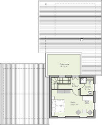 BAUMEISTER-HAUS - Haus Pohl - Grundriss Obergeschoss BAUMEISTER-HAUS - Haus Pohl - Grundriss Obergeschoss