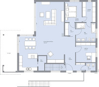 BAUMEISTER-HAUS - Haus Glasmacher - Grundriss Erdgeschoss