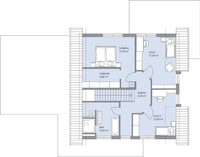 BAUMEISTER-HAUS - Haus Daume - Grundriss Dachgeschoss BAUMEISTER-HAUS - Haus Daume - Grundriss Dachgeschoss
