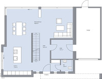 BAUMEISTER-HAUS - Haus Nowak - Grundriss Erdgeschoss BAUMEISTER-HAUS - Haus Nowak - Grundriss Erdgeschoss