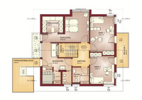 Bien Zenker - Musterhaus Poing - Grundriss Dachgeschoss Bien Zenker - Musterhaus Poing - Grundriss Dachgeschoss