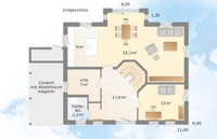 Danhaus - Musterhaus Schönhagen - Grundriss EG