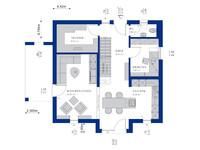 Bien-Zenker - EDITION 134 V5 - Grundriss Erdgeschoss
