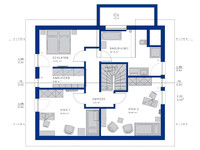 Bien-Zenker - EVOLUTION 163 V4 - Grundriss Dachgeschoss