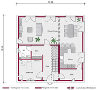 Ein SteinHaus - Concept 4.0 S - Grundriss Erdgeschoss