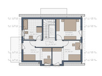 Schwabenhaus - Solitaire 125 E2 - Grundriss OG Schwabenhaus - Solitaire 125 E2 - Grundriss OG