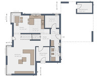 Schwabenhaus - Solitaire 145 E9 - Grundriss EG Schwabenhaus - Solitaire 145 E9 - Grundriss EG