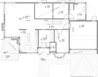 Fertighaus WEISS - Bauhaus Geyer - Grundriss Erdgeschoss Fertighaus WEISS - Bauhaus Geyer - Grundriss Erdgeschoss