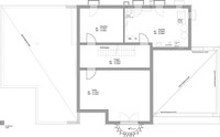 Fertighaus WEISS - Bauhaus Geyer - Grundriss Untergeschoss Fertighaus WEISS - Bauhaus Geyer - Grundriss Untergeschoss