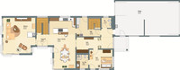 Finger Haus - Bauhaus Unikat - Grundriss EG Finger Haus - Bauhaus Unikat - Grundriss EG
