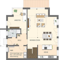 FingerHaus - MEDLEY 3.0 - Musterhaus Kassel - Grundriss Erdgeschoss