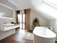 FingerHaus - NEO 312 Musterhaus Bad Vilbel - Badezimmer FingerHaus - NEO 312 Musterhaus Bad Vilbel - Badezimmer