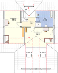 FingerHut Haus L167.10 - Grundriss DG