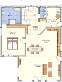 FingerHut Haus L167.10 - Grundriss EG