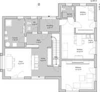 FischerHaus - Musterhaus CubeX - Grundriss EG