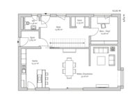 FischerHaus - Modern 169 - Grundriss EG