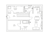 FischerHaus - Modern 169 - Grundriss KG