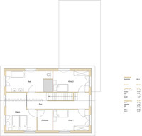 Frammelsberger Holzhaus - HAUS ELL - Grundriss DG