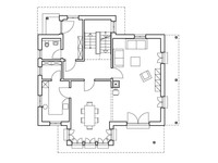 Haas Haus Haus Top Line 100 C - Grundriss Erdgeschoss