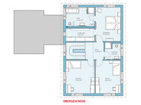 Hanse Haus - Variant 169 - Grundriss Dachgeschoss Hanse Haus - Variant 169 - Grundriss Dachgeschoss