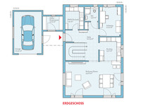 Hanse Haus - Variant 169 - Grundriss Erdgeschoss