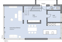 BAUMEISTER-HAUS - Haus Immel - Grundriss Erdgeschoss