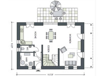 Heinz von Heiden Haus ECOP3 - Grundriss Erdgeschoss