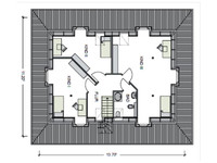 Heinz von Heiden Haus Modicus M3000 - Grundriss Erdgeschoss