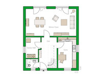 HELMA Haus Turin - Grundriss Erdgeschoss HELMA Haus Turin - Grundriss Erdgeschoss