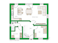 HELMA Haus Mailand - Grundriss Dachgeschoss HELMA Haus Mailand - Grundriss Dachgeschoss