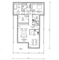 ISARTALER HOLZHAUS - Holzhaus Lärchensee - Grundriss EG