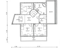 ISARTALER HOLZHAUS - Holzhaus Hopfensee - Grundriss DG