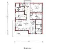 Isartaler Holzhaus - Haus Traunsee R - Grundriss EG