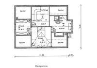 Isartaler Holzhaus - Haus Lechsee -  Grundriss DG