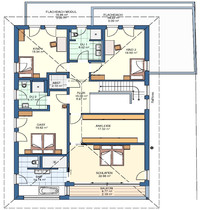 KAMPA Haus - Haus SETROS - Grundriss OG