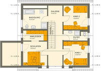 Living Haus - Haus SUNSHINE 154 V2 - Grundriss DG