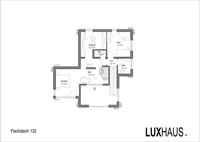 Luxhaus - Haus Flachdach 132 - Grundriss OG