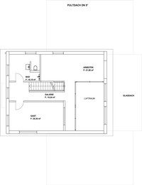 Luxhaus - Haus Pultdach Klassik 254 - Grundriss OG