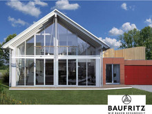 Baufritz - Musterhaus Fellbach Hausnummer AB2