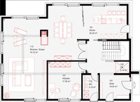 OKAL Haus - Kundenhaus Erbach - Grundriss EG