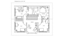 Regnauer Hausbau - Haus Glonn - Grundriss Obergeschoss. Regnauer Hausbau - Haus Glonn - Grundriss Obergeschoss.