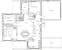 Regnauer Hausbau - Bauhaus Schwabach - Grundriss Erdgeschoss Regnauer Hausbau - Bauhaus Schwabach - Grundriss Erdgeschoss
