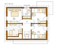 Rensch Haus - Musterhaus Oslo - Grundriss Dachgeschoss