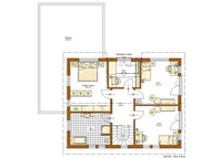 RENSCH-HAUS - Haus Savona - Grundriss Dachgeschoss RENSCH-HAUS - Haus Savona - Grundriss Dachgeschoss