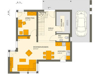 Living Haus - SUNSHINE 113 V7 - Grundriss Erdgeschoss