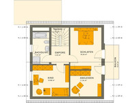Living Haus - SUNSHINE 125 V3 - Grundriss Dachgeschoss