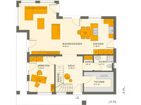 Living Haus - SUNSHINE 165 Ulm - Grundriss Erdgeschoss